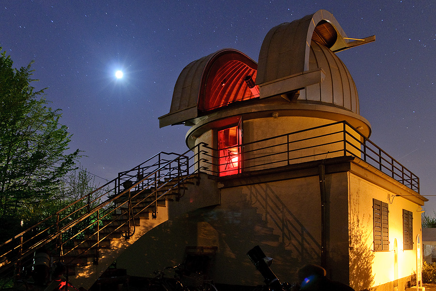 Die Sternwarte Aachen beim Astronomietag 2014